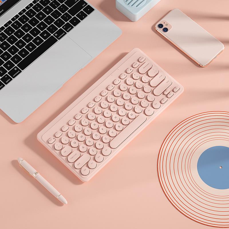 BOW Hangshi Wired Keyboard & Mouse Set for Girls with USB Connection