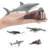 Realistic Ocean Animal Models Set Including Mythical Dragon Whale Shark And Sea Lion For Educational Play