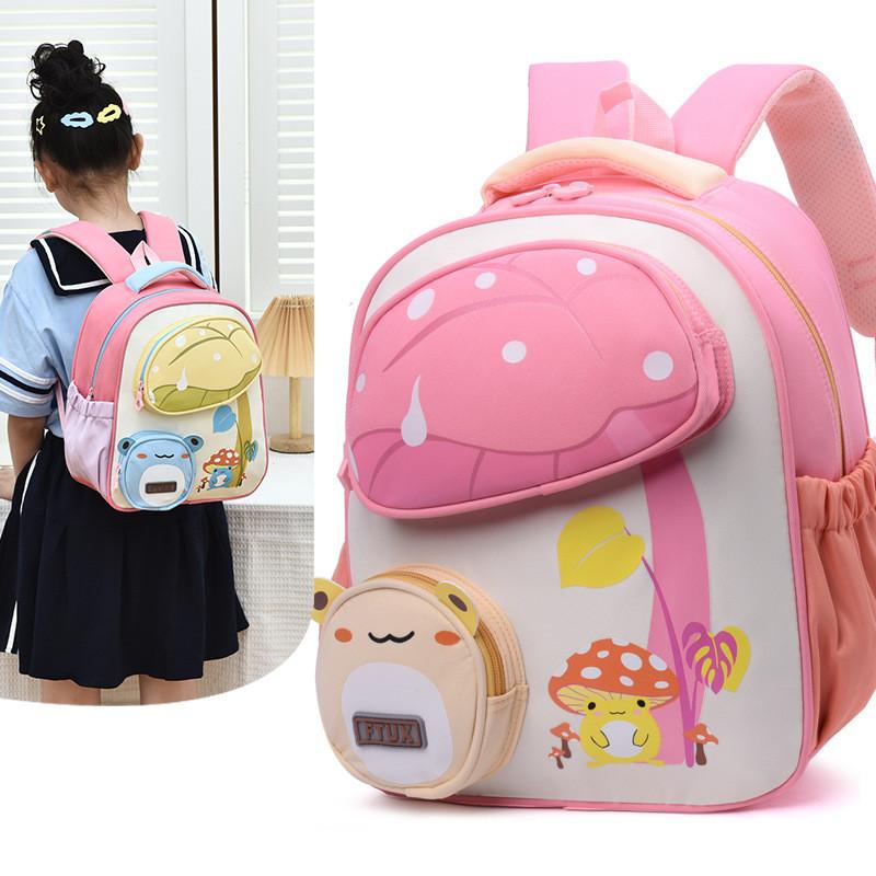 Cartoon Kids Backpack With Breathable Oxford Fabric For School Education