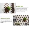 Grilaj Extensibil din Lemn Grilaj Ajustabil Montat pe Perete Grilaj Flexibil de Interior Exterior pentru Plante Cățărătoare Trandafiri Iederă Balcon Terasă Decor