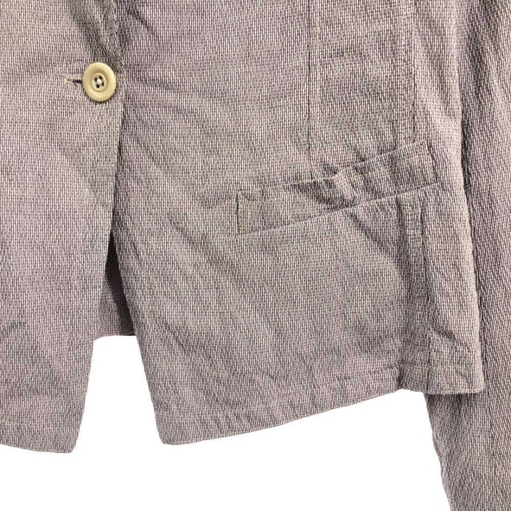 DRIES VAN NOTEN Linen Blend tailored jacket 38 purple Women Used