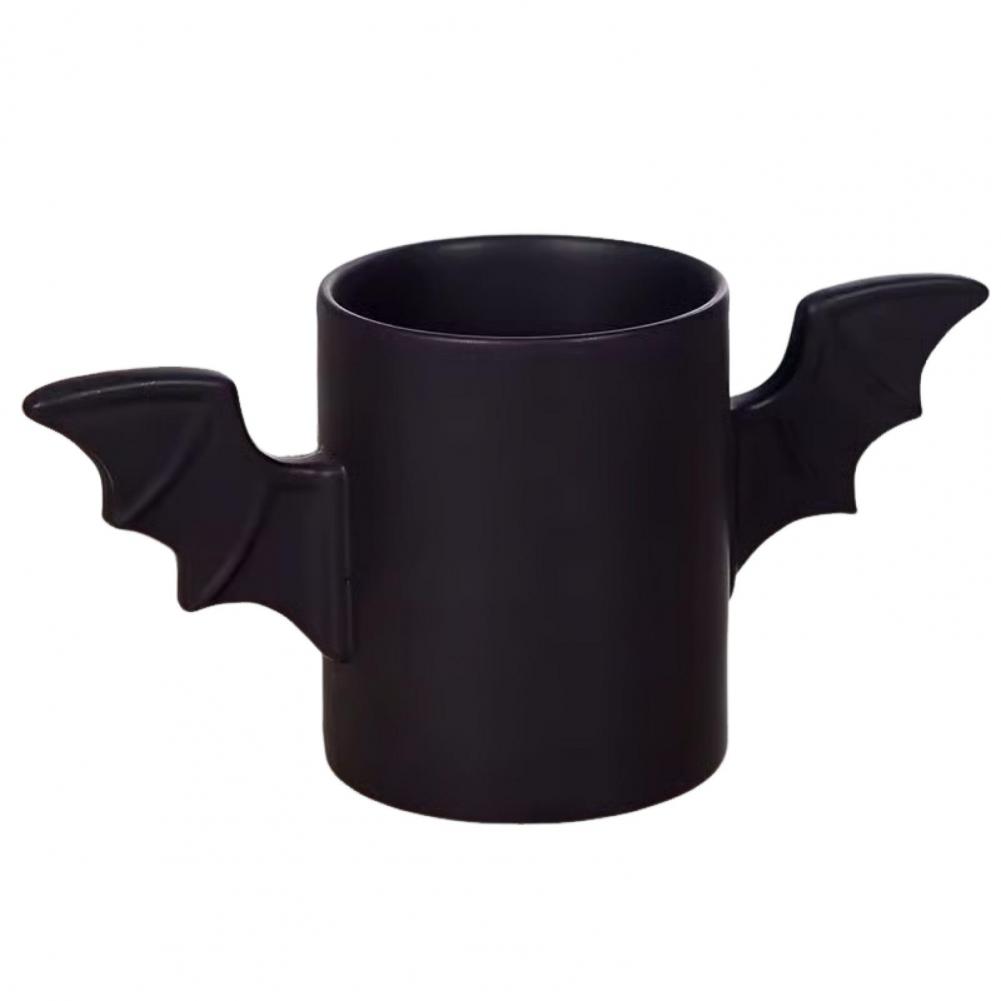 

Стильна кавова чашка чайна чашка у формі кажана на Хелловін Керамічна кавова чашка з унікальним дизайном для офісу домашнього використання на Хелловін