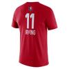 Nike NBA All-Star 2020 Kyrie Irving Dri-Fit Round Neck Dopamine Short Sleeve T-Shirt Men Tops Red BV9193-659
