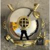 Anchor Diving Helmet Vintage Divers Helmet Deep Sea US Navy Mark IV 18 Inch Solid Steel And Brass Replica Gift