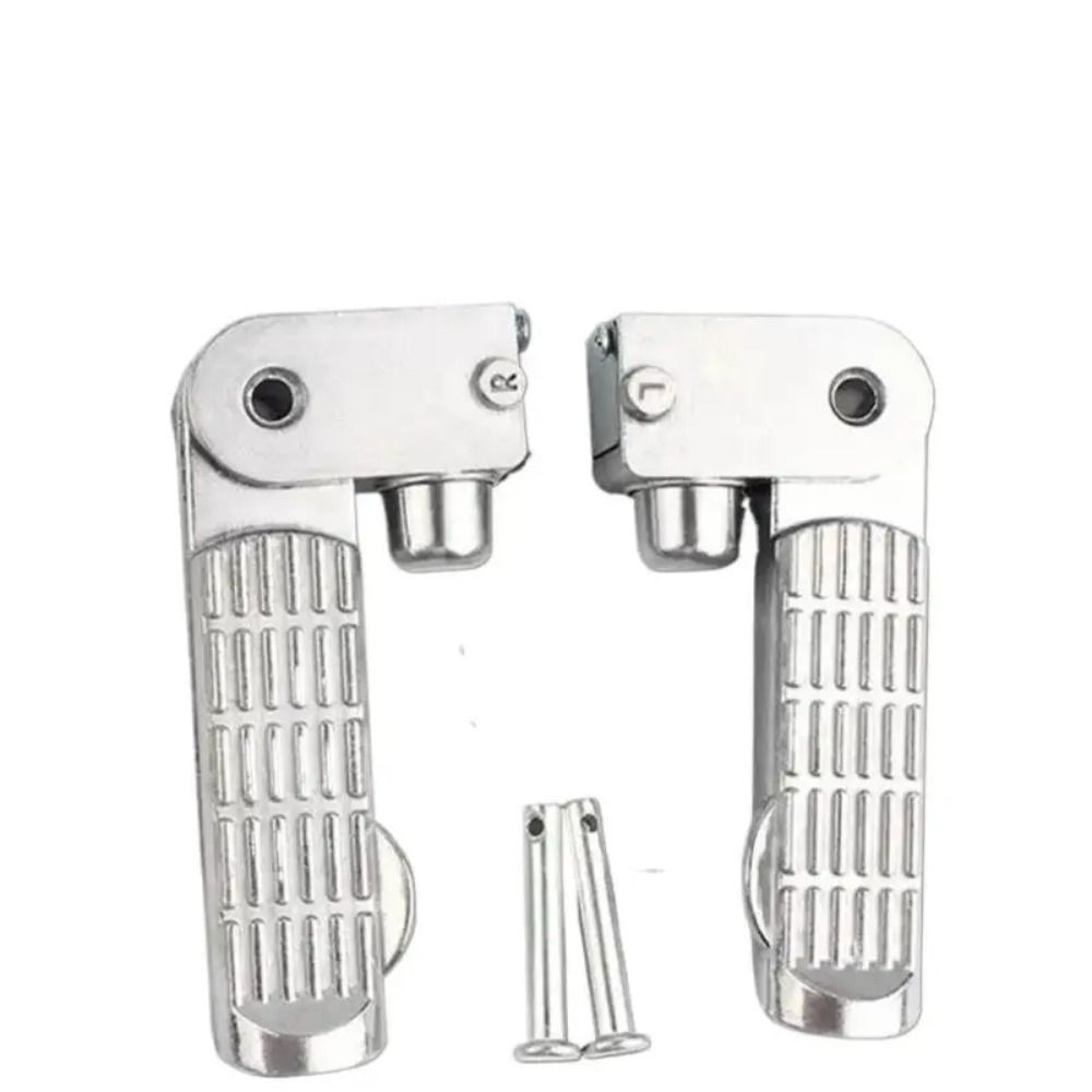 Non Slip Electric Bicycle Pedals Foldable E Bike Foot Rests Motorcycle Foot Pegs Motorcycles