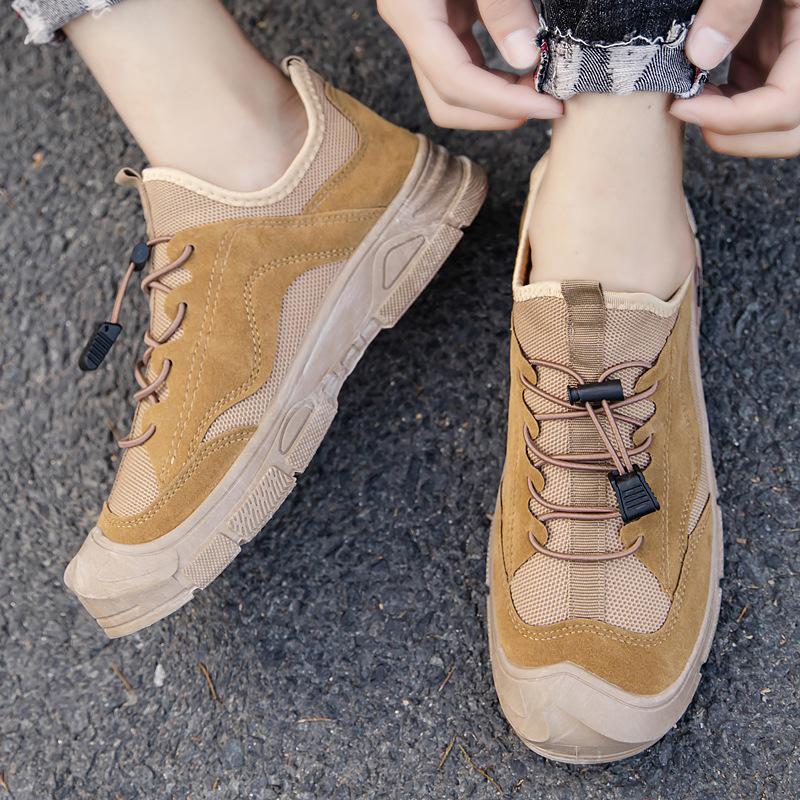 Новая мужская повседневная обувь. Удобная дышащая нескользящая мужская прогулочная обувь — фото 4