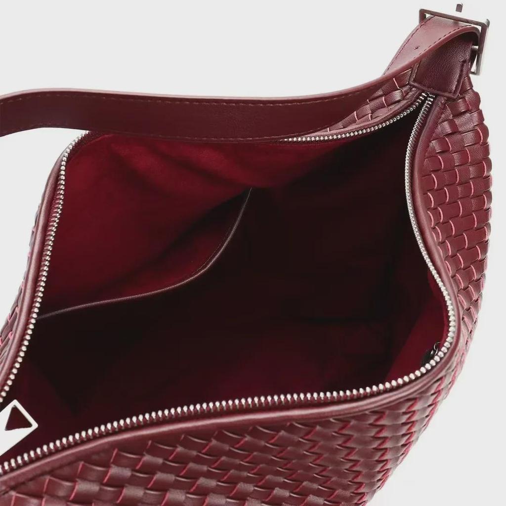 Borsa Tote da Donna in Vera Pelle Intrecciata a Mano in Pelle Bovina - Borsa a Spalla Versatile di Grande Capacità per il Pendolarismo