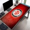 Flammendes Herz Frankfurt Emblem Mauspads, Gaming-Mauspad, Tastaturmatte, Schreibtischdekoration für Computer-Notebook, Fan-Geschenk, Geburtstagsgeschenk