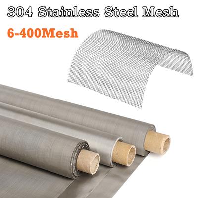 304 Edelstahlgewebe, 50 cm Breite, Lebensmittelfilter, Metallnetz, Filtration, gewebtes Drahtblech, Siebfilter, Home-Küchensiebe