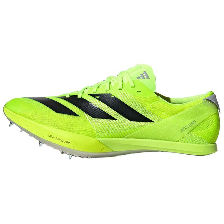 Adidas Adizero Finesse Running Comfortable Versatile Durable Low-Top Training Sprint Test Running Shoes Unisex sneaker Yellow Black IG2018