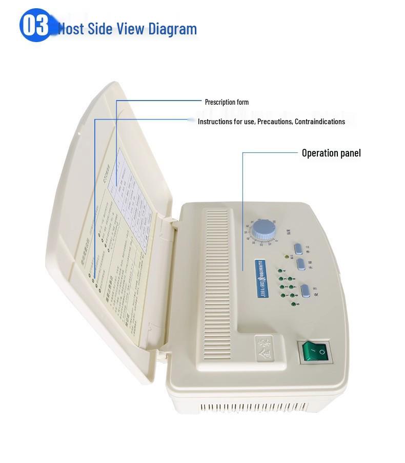 Quanri Kang J18A1 Medium Frequency Pulse Electrotherapy Physiotherapy Massage Device