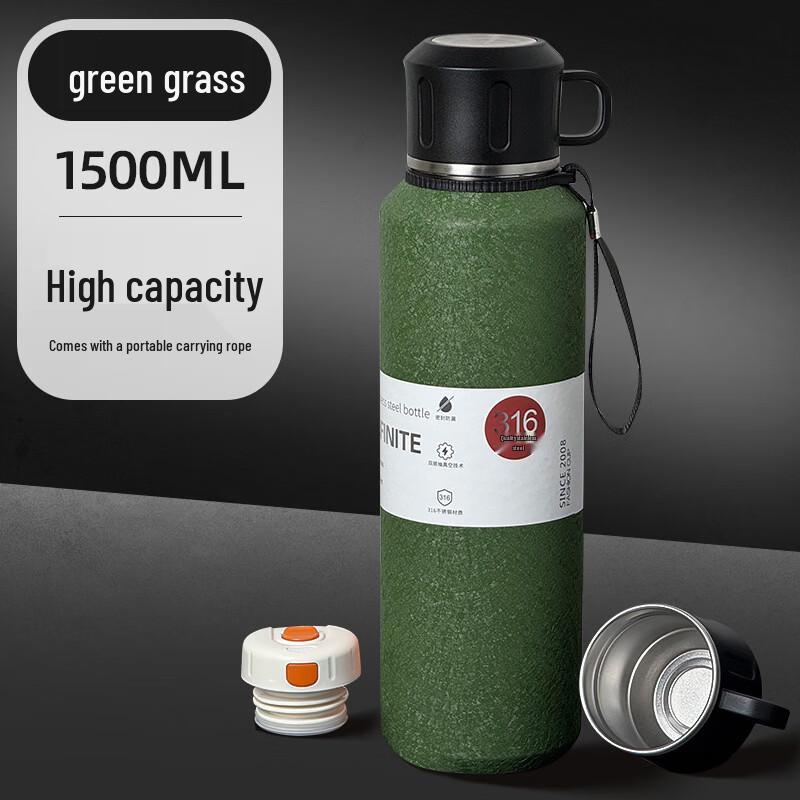 OLOEY Large Capacity Outdoor Portable Insulated Bottle