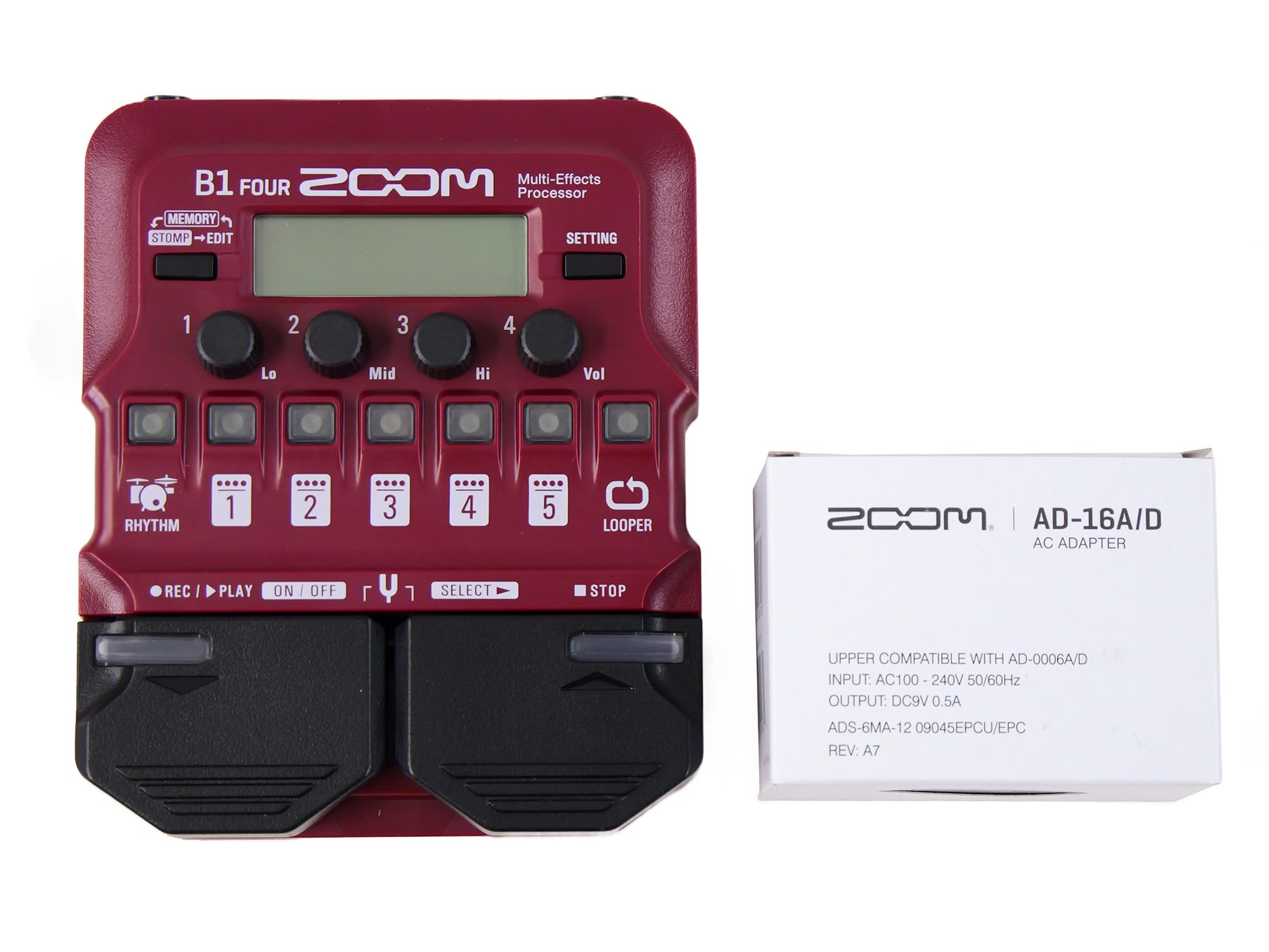 

ZOOM B1 AC Bass Processor FOUR/С адаптером/Zoom Multi-Effects