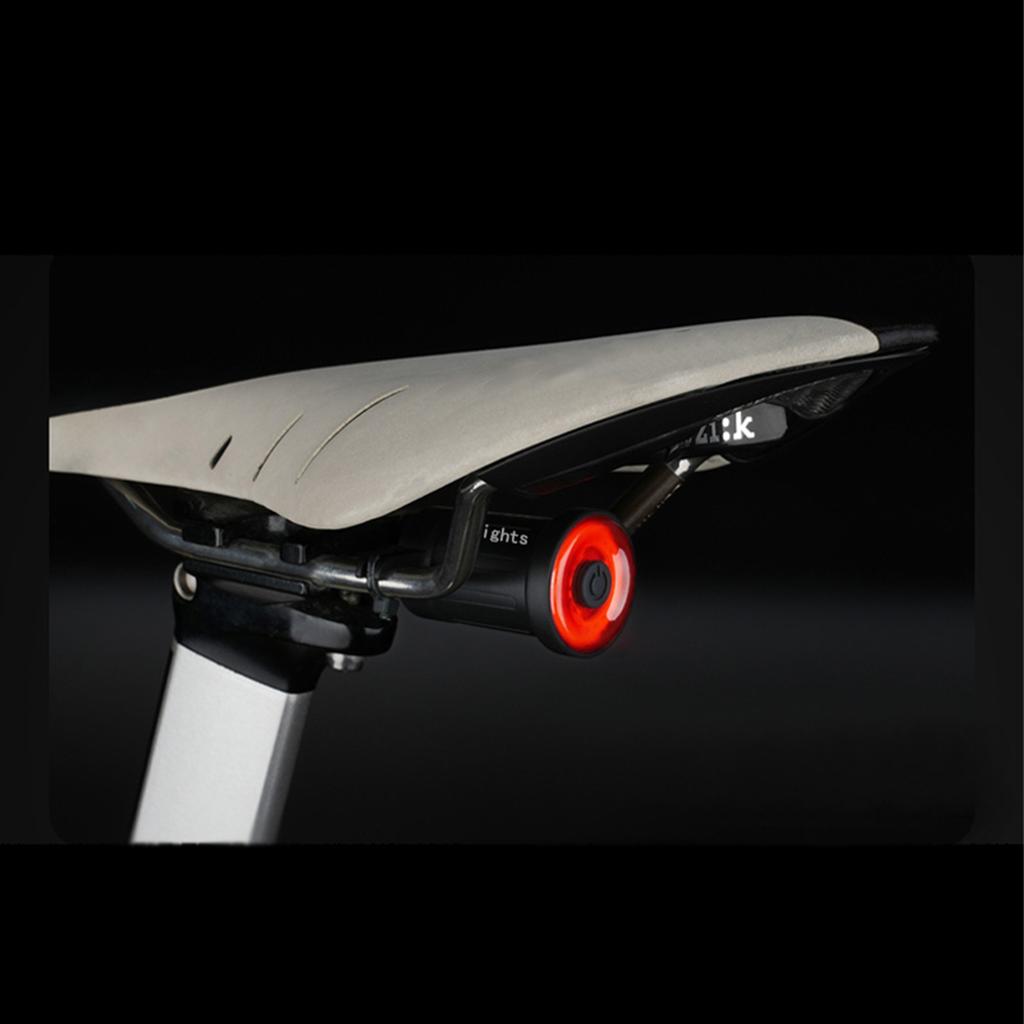Tail Light Smart Normal Version with 3.7V 400mAh Rechargeable Battery Type C Charging Input Bike Lights for Adult Bikes