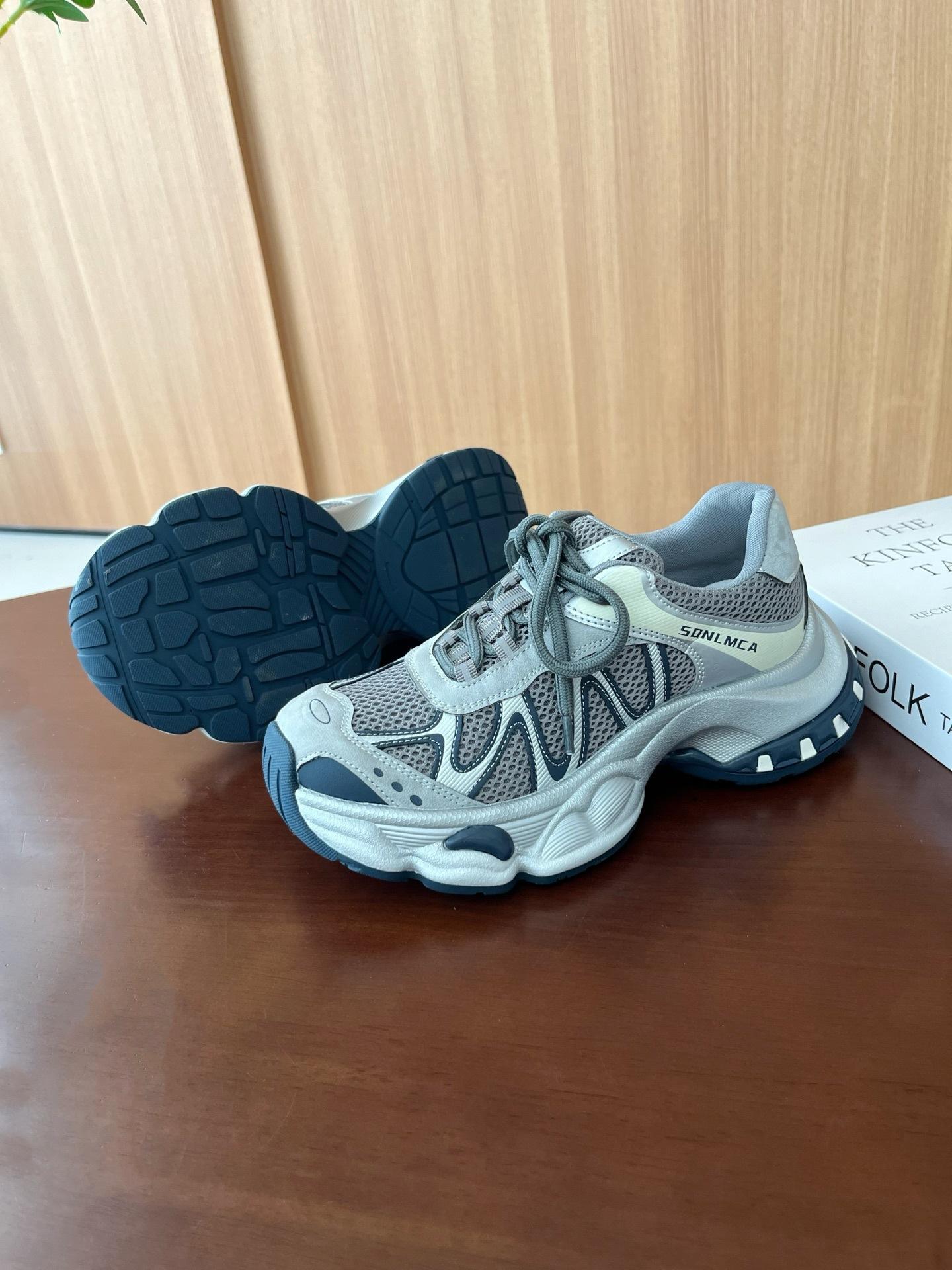 

Thick-soled heightening dad shoes women s 2025 new versatile breathable casual sports shoes running shoes ins trendy shoes women s shoes 35