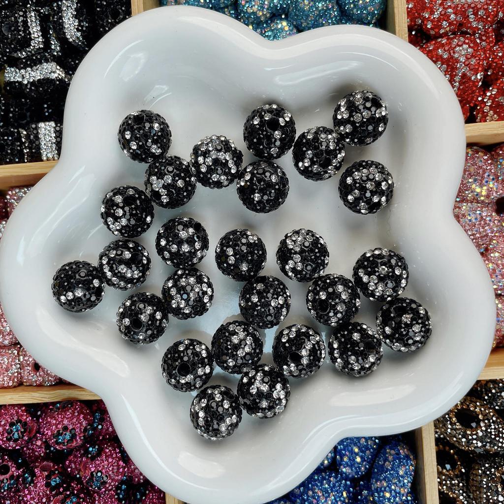 Handmade Rhinestone Crystal Beads for DIY Jewelry: Diamond Ball, Spacer, Pendant Materials