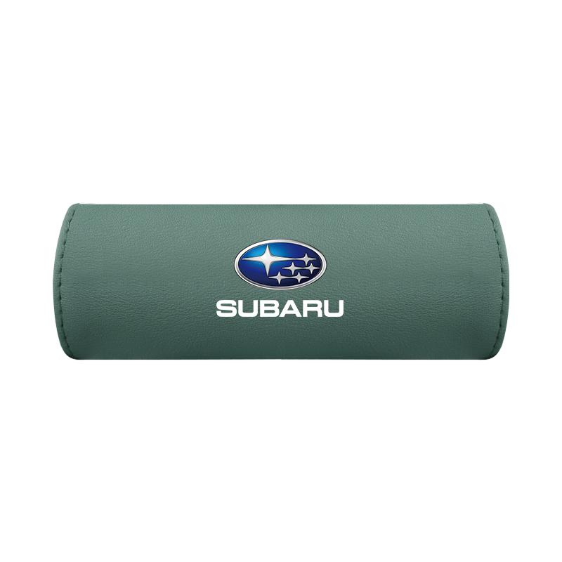 Car Logo Interior Roof Gloves Leather Handle Protector For Subaru XV Forester BRZ WRX Legacy STI Tribeca Crosstrek Mpreza Levorg mbi0