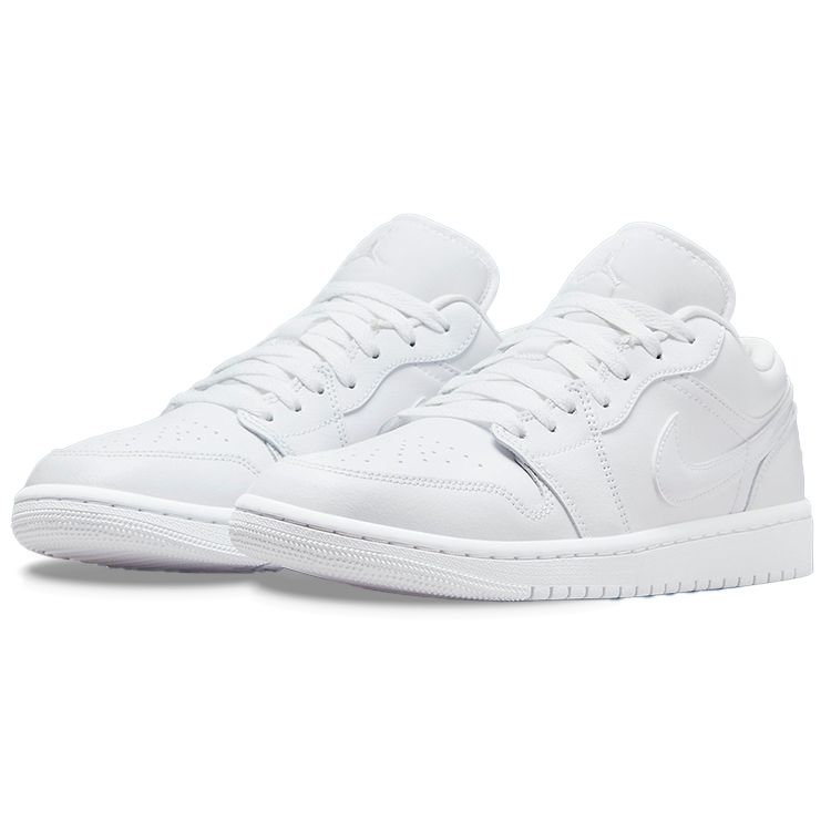 Air Jordan 1 Low Triple White Women Sneakers DV0990-111