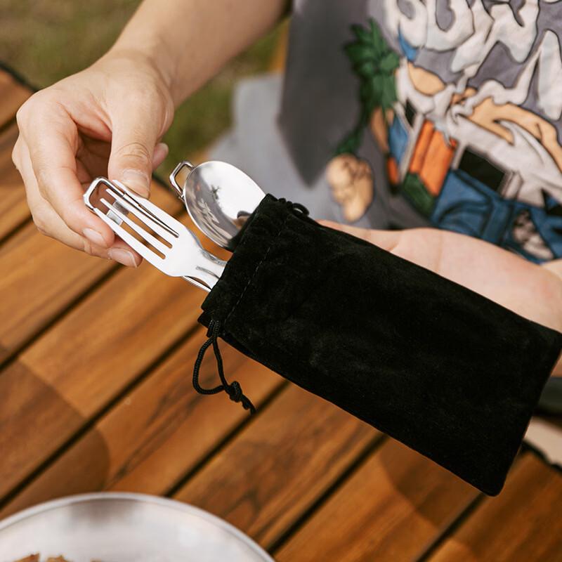 OEINGOEING Outdoor Folding Camping Utensil Set