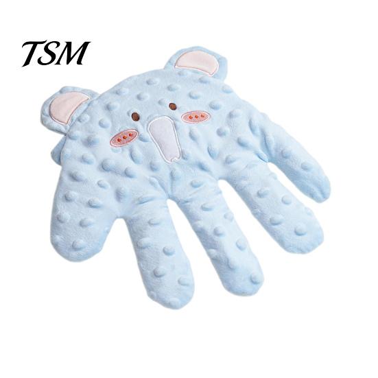 Guante para Bebé con Palma Suave Automático Prevención de Sobresaltos Eléctrico Almohada Eléctrica para Bebés Ayuda para Dormir Recién Nacidos Peluche de Dibujos Animados