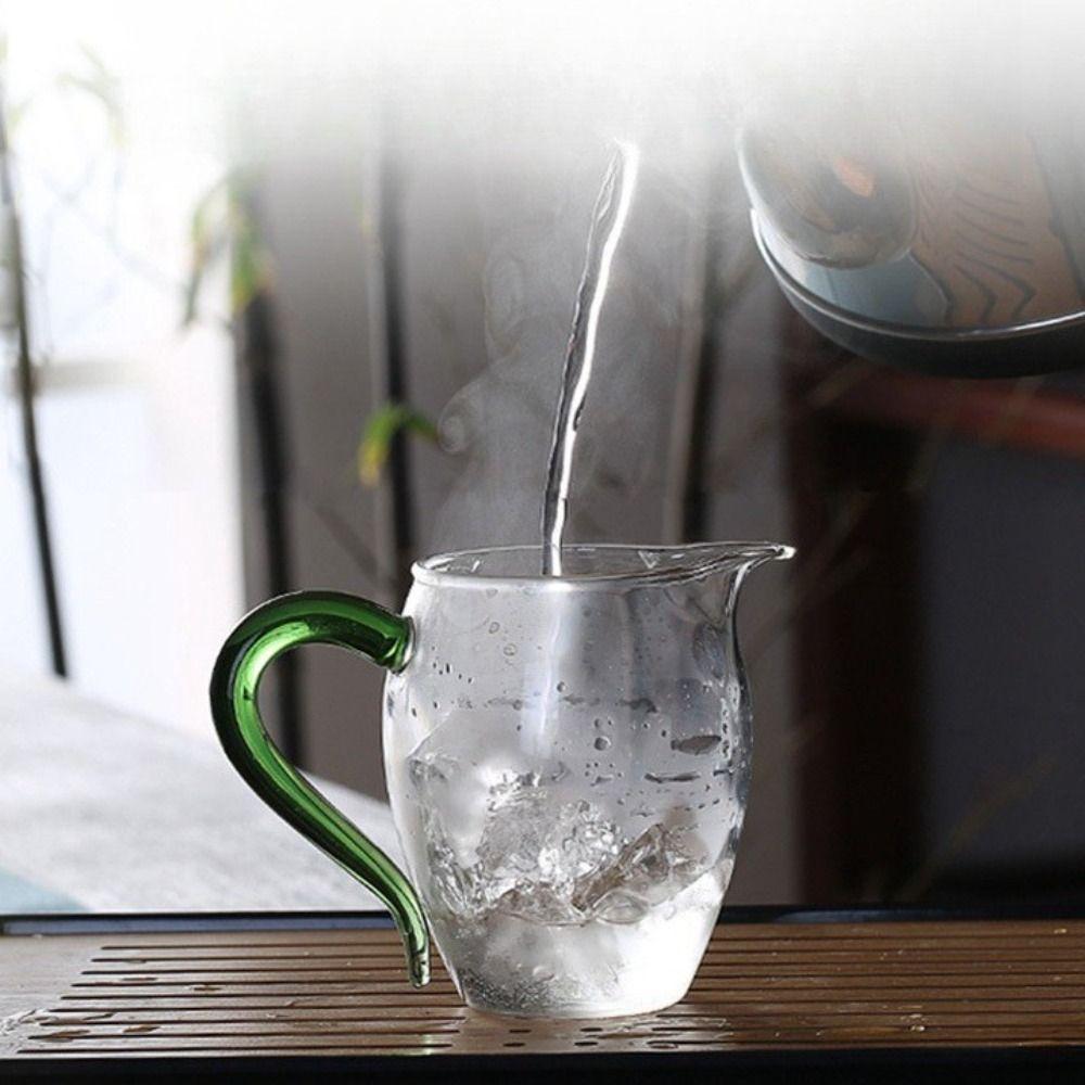Large Glass Fair Cup Thickened Tea Dispenser Multi-purpose Tea Cup  Office