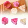 Onigiri Mould Japanese Sushi Lunch Bento Rice Mold Non Stick Rice Mould For Kid Portable Rice Ball Maker Kitchen Gadgets