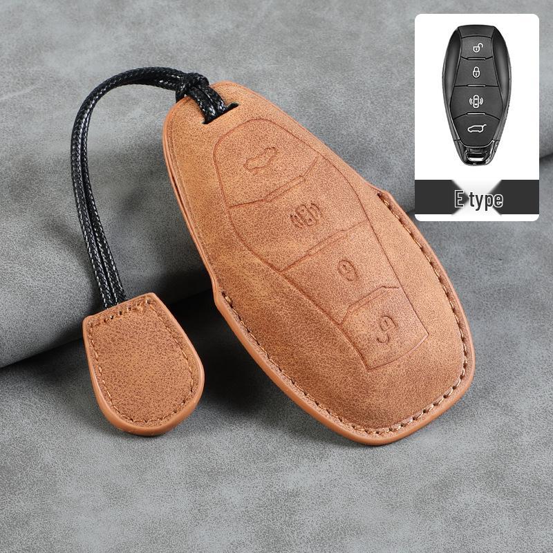 

Compatible Hongqi Car Key Case (H6/HS5/H5/H9/EH7/HS3/HQ9) - Lambskin Interior Accessories for Men & Women