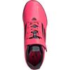 Adidas F50 Club Comfortable Versatile Non-Slip Durable Low-Top Soccer Shoes Kids Soccer Shoes Red IF1384