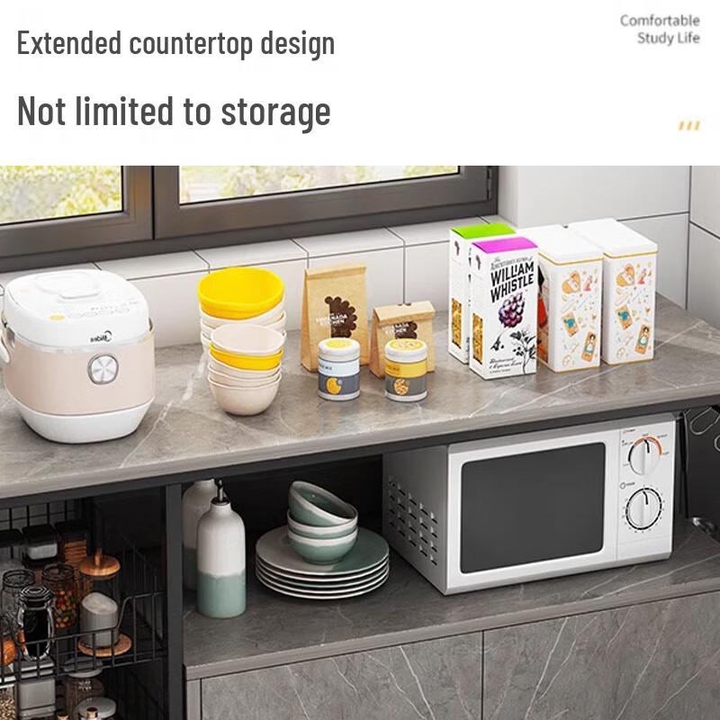 BeiYing Multifunktionaler Küchenschrank mit Gemüsekorb