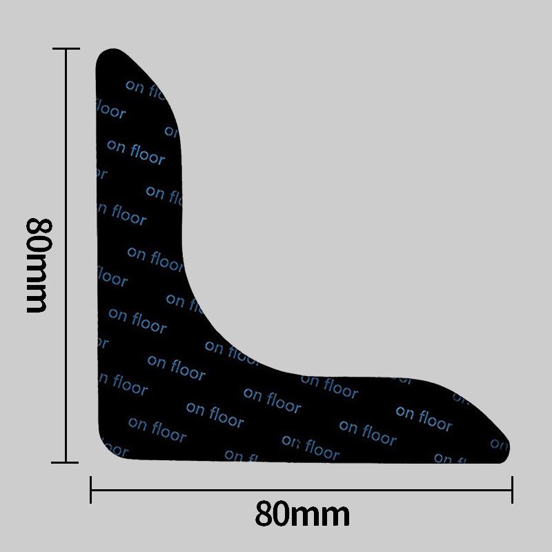 Non-slip carpet stickers for secure, traceless grip - washable, double-sided, no glue needed.