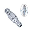 1/3/5Pcs 1/4" Stainless Steel Pressure Washer Quick Plug Drain Hose Nozzle Tool Water Jet High Pressure Sprayer Nozzle