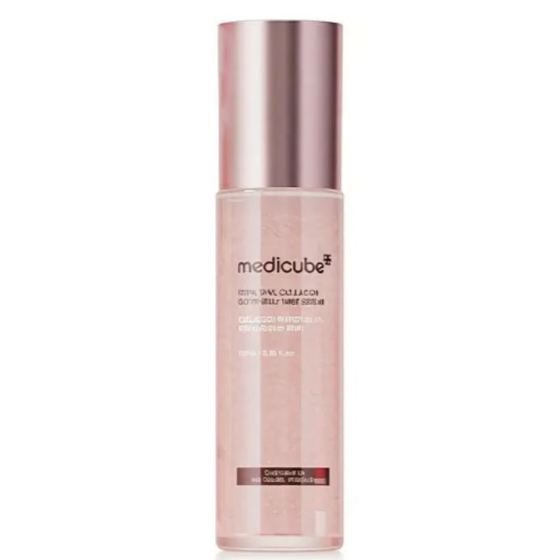Medicube PDRN Pink Collagen Jelly Mist 100mL – Makeup-Boosting Glow & Firming Care