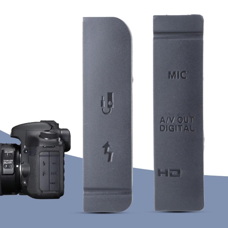 USB Side Rubber Door Cover Port Side Protector Replace for 7D Interfaces Replacement Protective Lid Cover