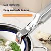 Kitchen Essential Hot Plate Gripper, Anti-Scald Bowl Clip with Ergonomic Handle for Ovens and Air Fryers