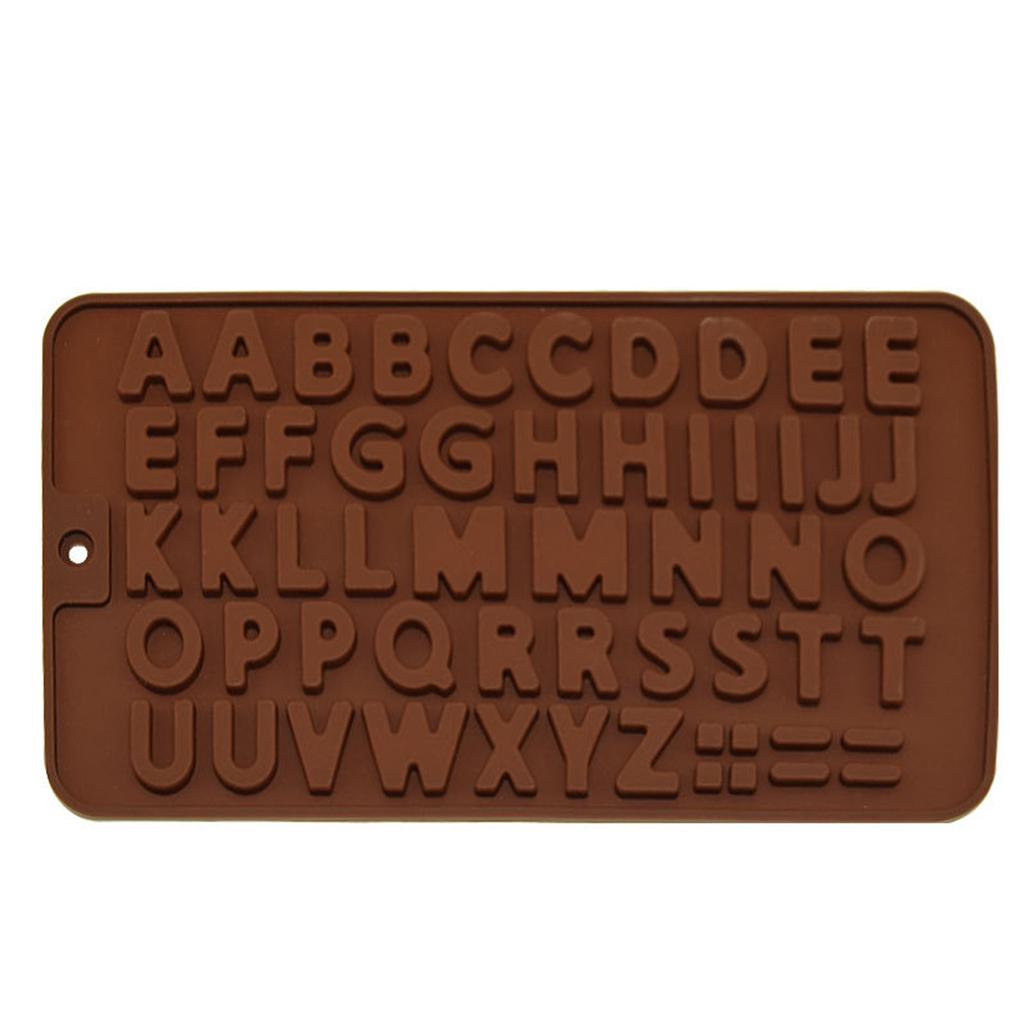 Silicone For Chocolate, Cake, Jelly, Pudding, Alphabet Shape