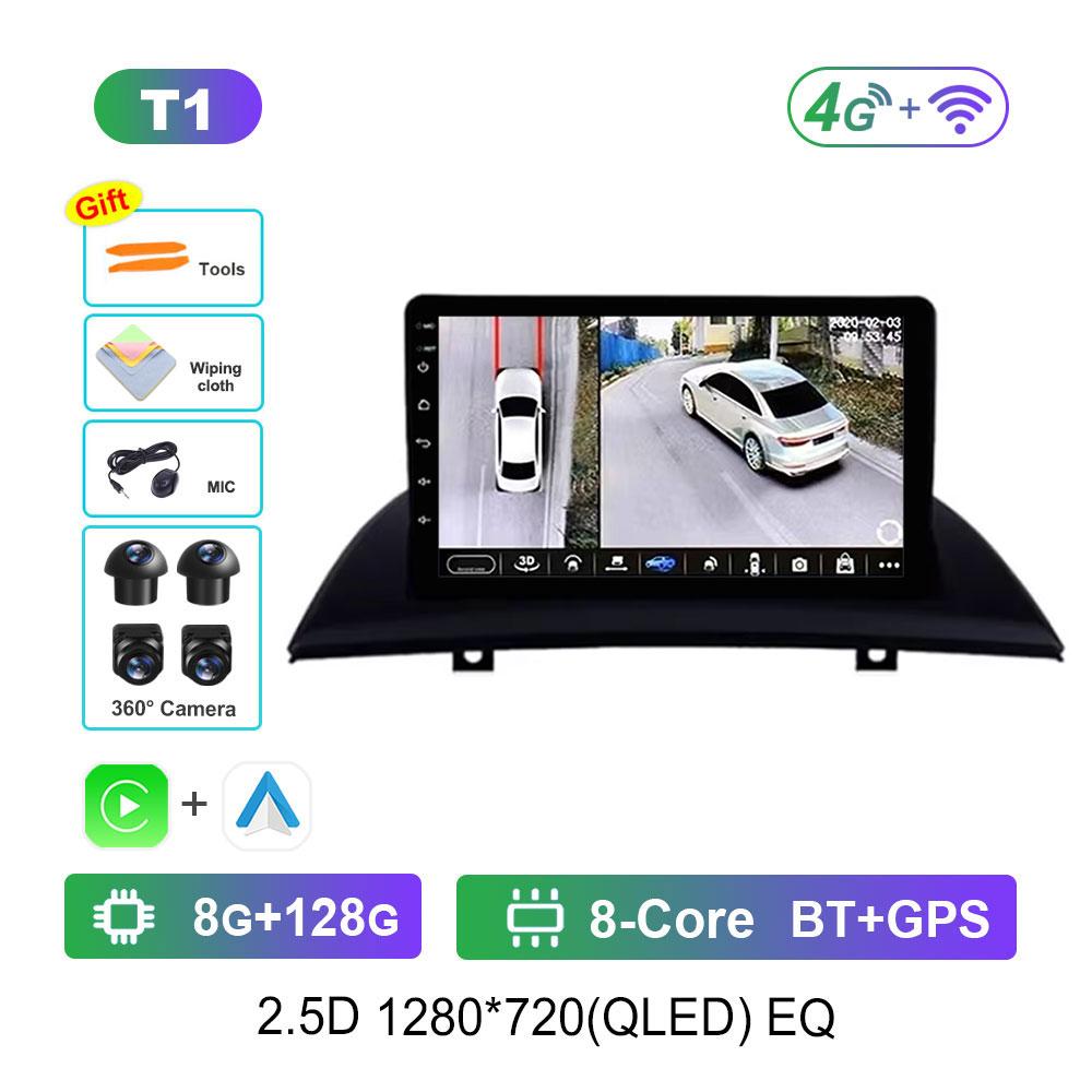 Bluetooth Android OS WiFi for BMW X3 E83 2004 - 2012 Car Radio Multimedia Player DSP Stereo GPS 4G Split Screen Cooling Fan