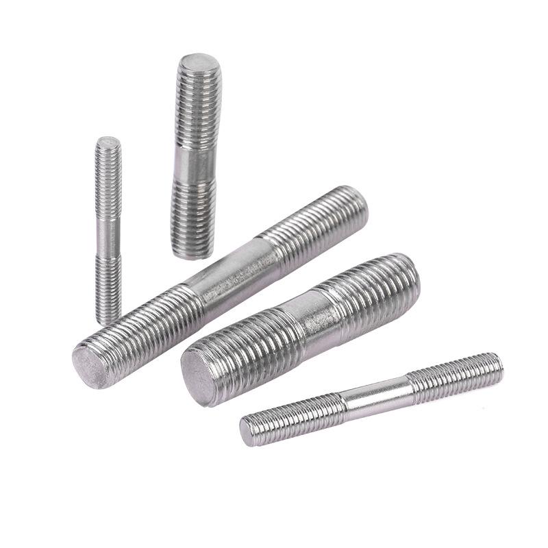Customizable Stainless Steel Double-Ended Stud Bolt with Equal Thread Length