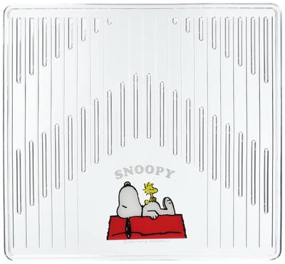 BONFORM Snoopy Clear Arrow 2 Auto Rück 1 Matte, Sitz, Stück, 43x40cm, Transparent, 6407-08CL