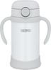 Thermos Vacuum Flask Baby Straw Mouth and Gasket For Cold Storage GY Mug, Integrated, 350ml, Gray, Only, FJT-350