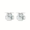 2Pc Press The Home Wardrobe Door Buckle Touch The Bead Magnetic Dual Wheel Spring Fixed Lock Buckle Low Foot Cabinet Door Buckle