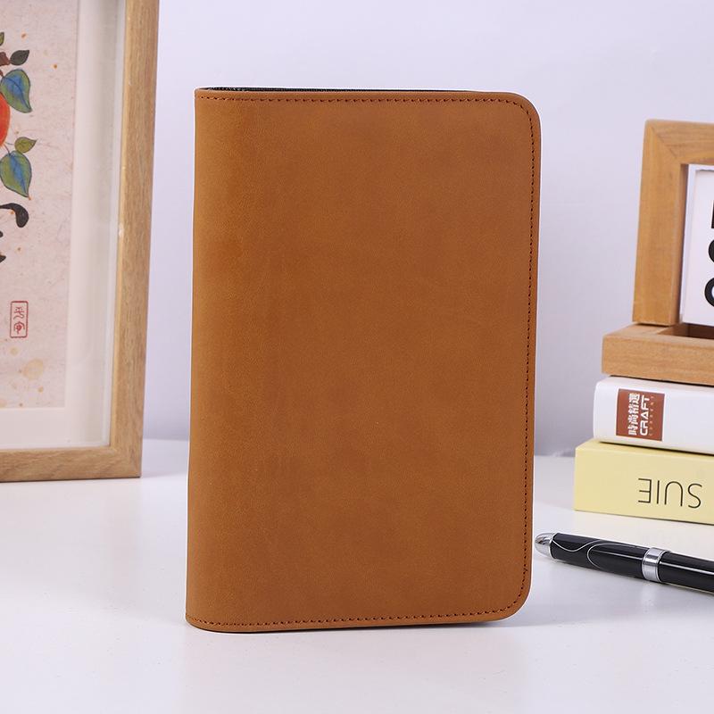 Premium A6 Portable Ring Binder Zipper Accordion Bag for Organizing Tickets, Receipts, Financial Statements, Business Documents A6 ring binder zipper bag