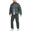 New Nike ClubTherma FIT Down Jacket Men's Iron Gray/White FZ5029-068