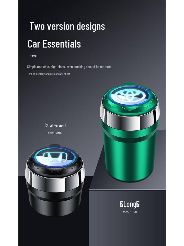 Seven-Color Ambient Light for Citroën Versailles C5/X, C6, and C3-XR Ashtrays