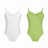 Strap Girls Camisole Leotard Stretch Gymnastics Leotard Ballet Bodysuit Leotard  Tutu Dance