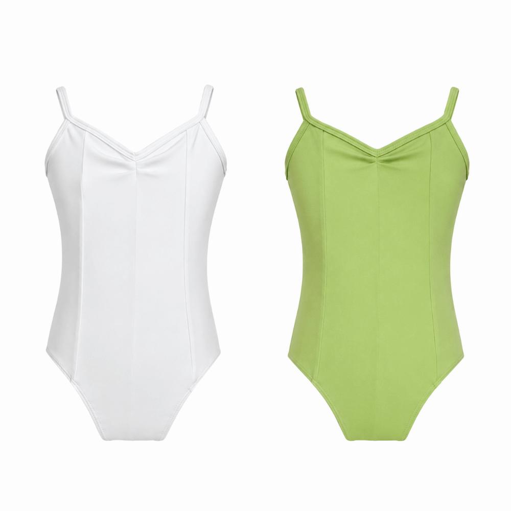 Strap Girls Camisole Leotard Stretch Gymnastics Leotard Ballet Bodysuit Leotard  Tutu Dance