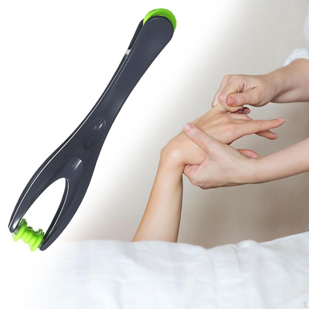 Finger Massage Roller,Handheld Gift Hand Acupressure Massaging Rolling Double Sided Tool for