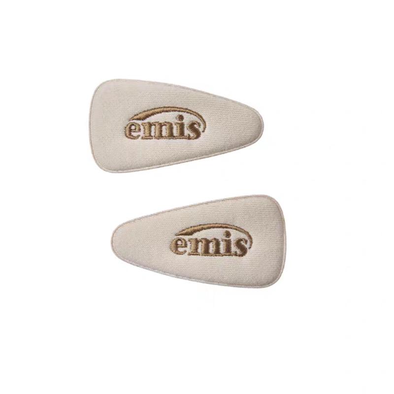 Корейская заколка Emis разноцветная с широким плетением - Женская повседневная милая заколка для челки Premium Packaging (Complete Labels)