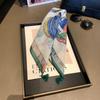 Premium herringbone silk cotton silk scarf scarf women's spring and autumn versatile decorative scarf shawl fashion printed small square scarf