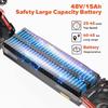 Elektrická koloběžka iScooter iX4 800W Motor 48V15Ah Lithium-iontová baterie Maximální rychlost 45km/h Maximální dojezd 40-45km
