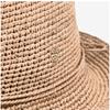 Helen Kaminsky Hat50136 Na Villa 6 Natural Metal Logo Cloche Bucket Hat